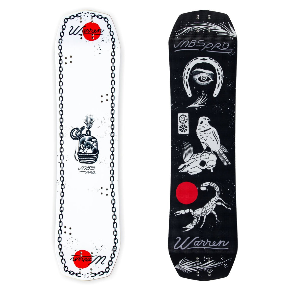 MBS Pro 97 Warren III Mountainboard Deck - Snake - ( Coming soon )